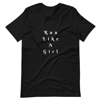 Running Unisex t-shirt - Run Like A Girl