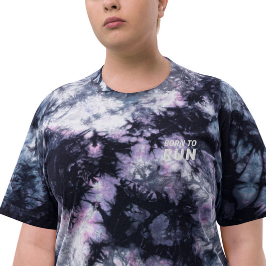 Oversized tie-dye T-Shirt Milky Way - Born to Run