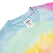 Oversized tie-dye T-Shirt Rainbow - Born to Run