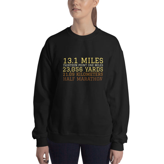 Unisex Sweatshirt - Half Marathon