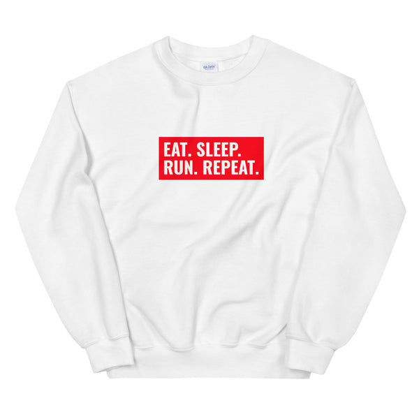 Unisex Sweatshirt - Eat Sleep Run Repeat
