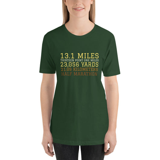 Short-Sleeve Unisex T-Shirt - Half Marathon